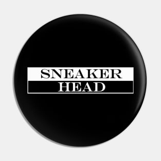 sneaker head Pin