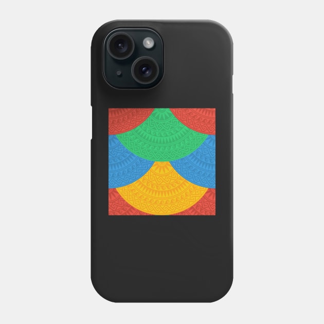 Greek patterns Phone Case by kavalenkava