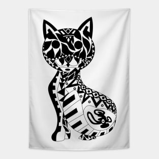 kawaii cat ecopop Tapestry