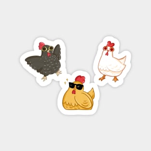 Cute Chickens! Magnet