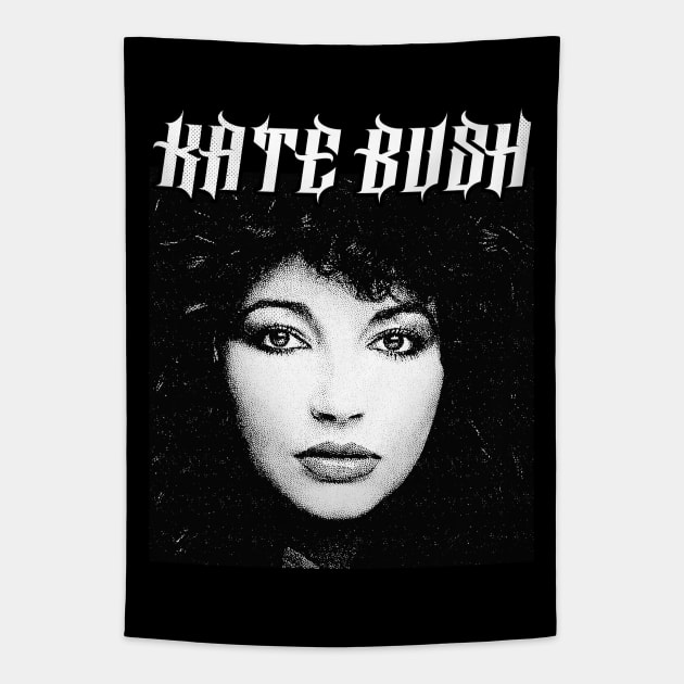 Kate Bush †† Vintage Look Aesthetic Design Tapestry by unknown_pleasures