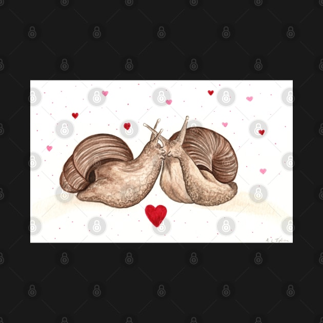 Valentine's Snails by WolfySilver