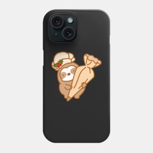 Cute Baker Sloth Phone Case