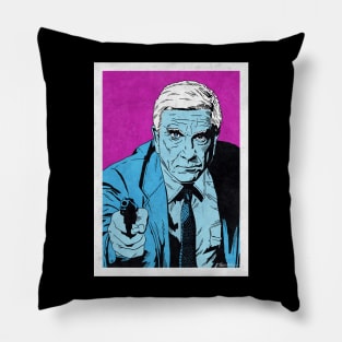 FRANK DREBIN - The Naked Gun (Pop Art) Pillow