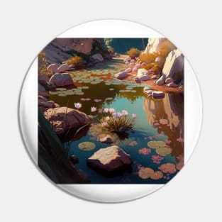 The carp pond Pin