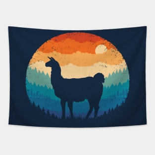 Retro Alpaca Tapestry