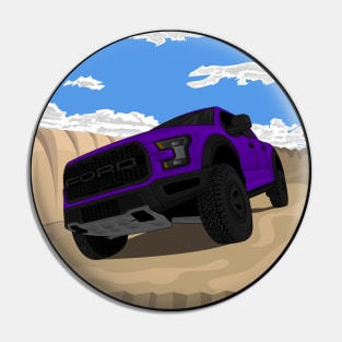 RAPTOR PURPLE Pin