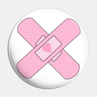 pink heart dressing Pin