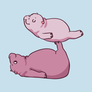 Acroyoga Baby Hippo T-Shirt