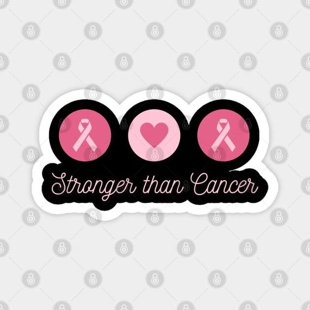 Stronger than cancer Magnet by bumblethebee