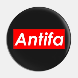 Antifa (Red) Pin