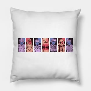 Tron portraits Pillow