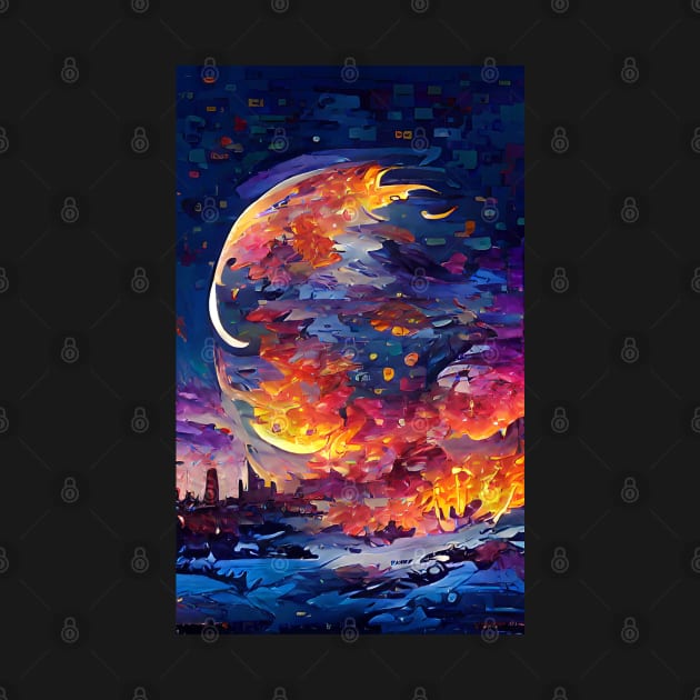 color moon by Epullution