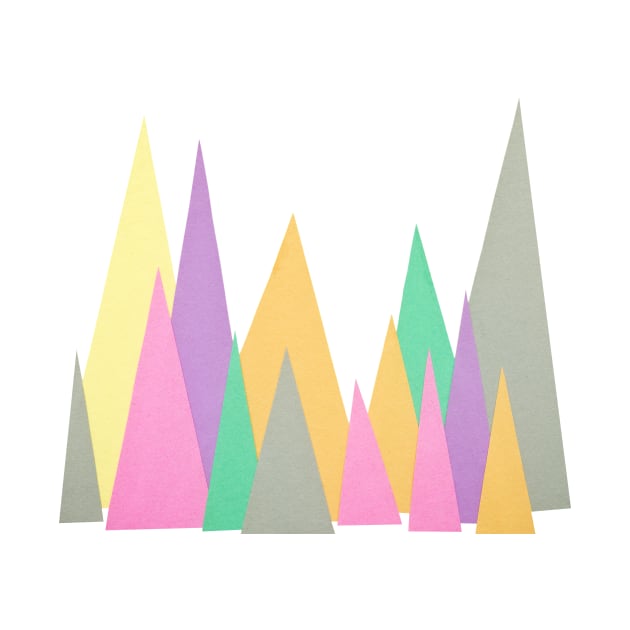 Pastel Peaks by Cassia