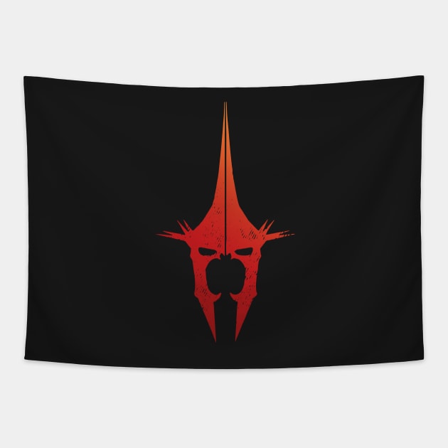 The Witch King Red Orange Print Tapestry by AJ