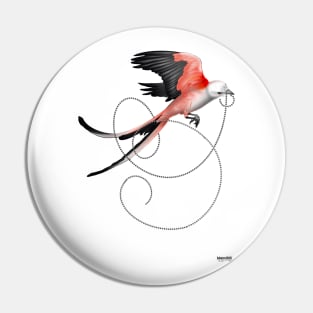 Pearly Bird Pin