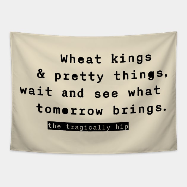 Wheat Kings Tapestry by CS Designs