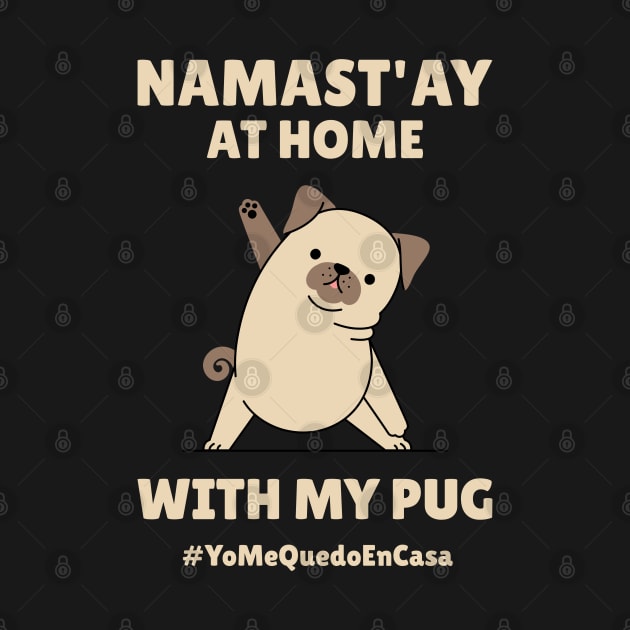 Yoga Pug by OniSide