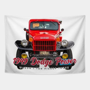 1949 Dodge Power Wagon 1 Ton Pickup Truck Tapestry