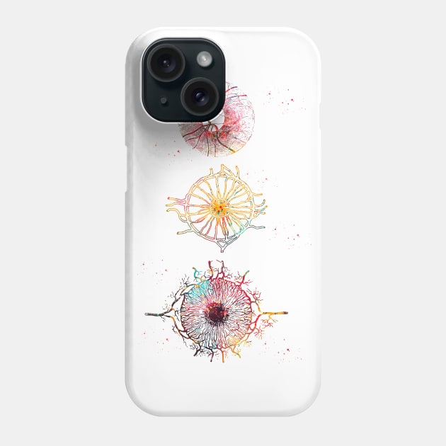 Human eye Phone Case by erzebeth