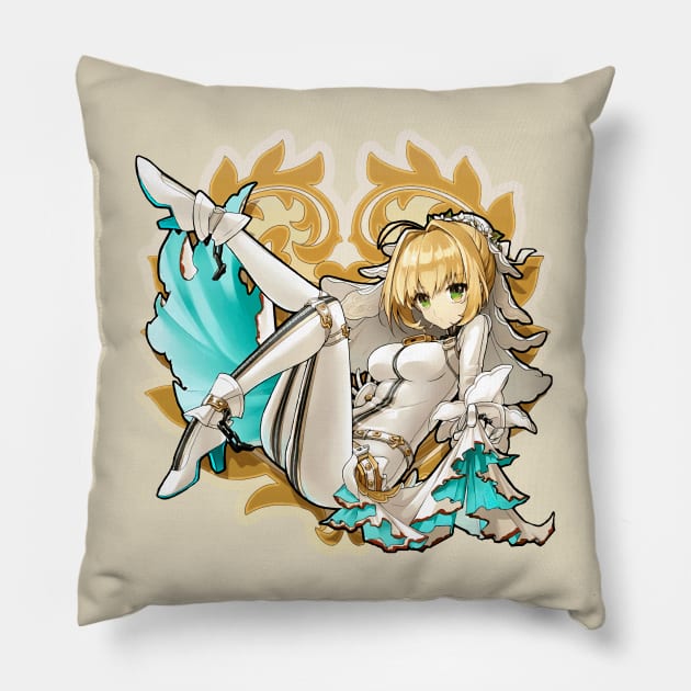 Fate grand order - Nero Bride Pillow by xEmiya