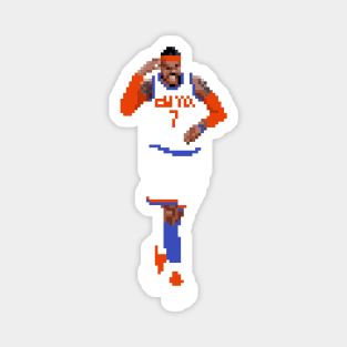 Carmelo Anthony Pixel Celebration Magnet