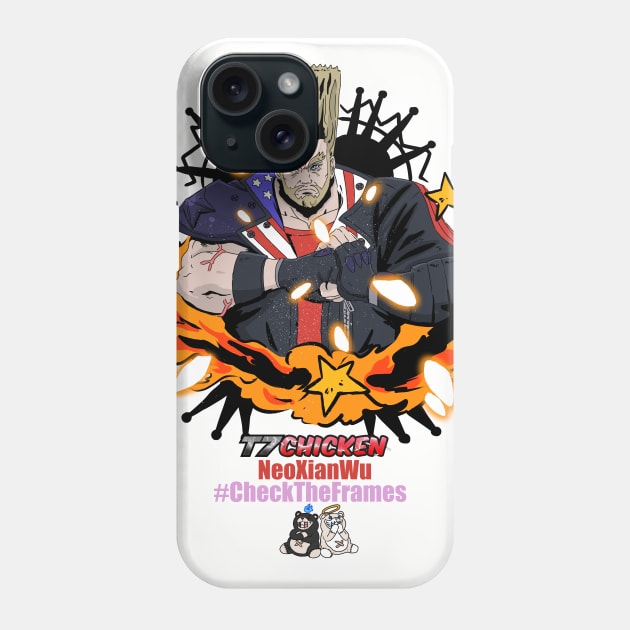 T7 Chicken Paul Phone Case by Blaxamillian