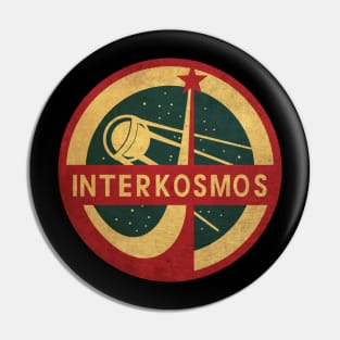 Vintage Interkosmos Sputnik Satellite Pin