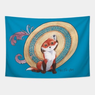 Mili Fay’s Fox In A Hat Tapestry