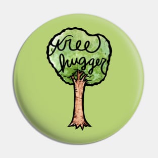 Tree Hugger Pin