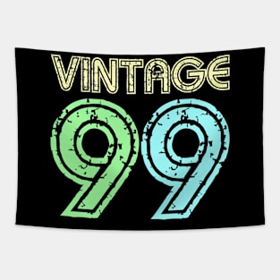 Vintage 1999 Retro 90's 20th Birthday Gift Tapestry