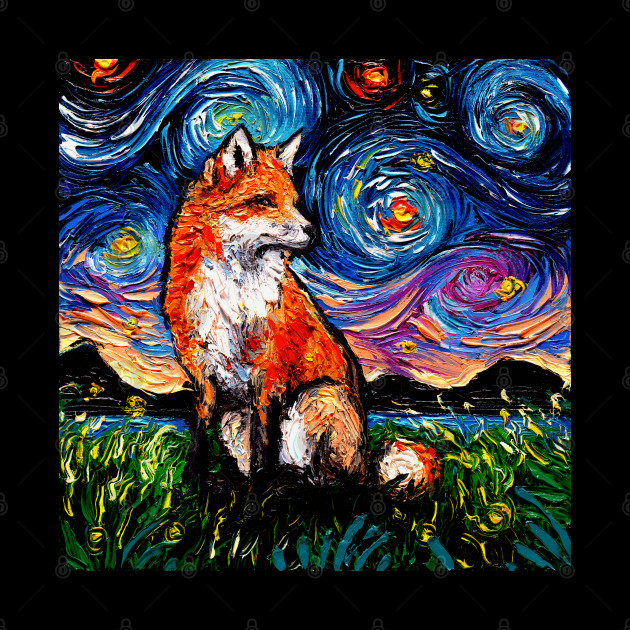 Vulpine Night - Fox - Phone Case