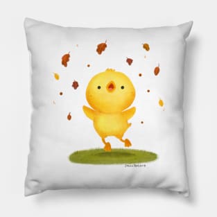 Hello Autumn Duck Pillow