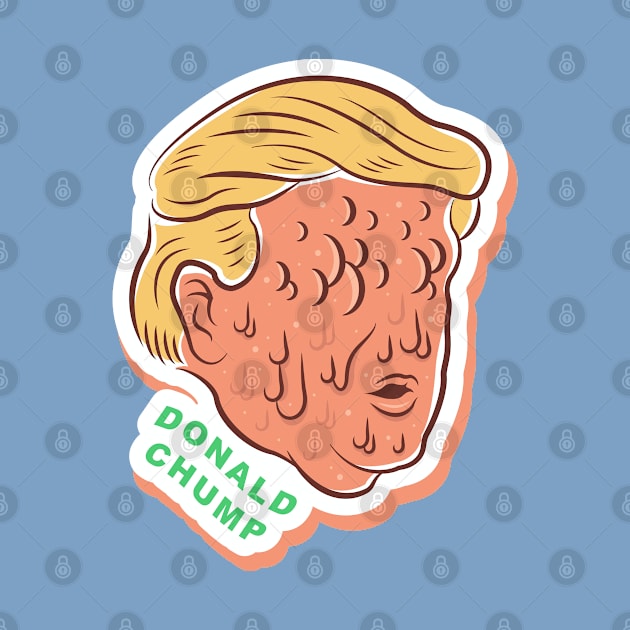 Donald CHUMP by haloakuadit