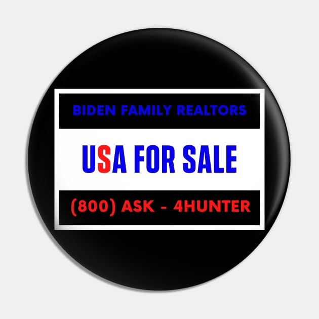 USA for Sale - Call Hunter Pin by Hello Sunshine