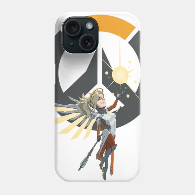 Overwatch: Mercy Phone Case by donisalmostagenius