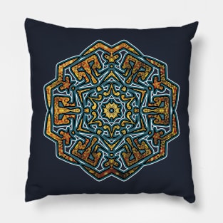 Huitzilo Mandala Pillow