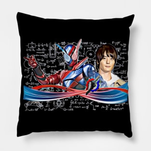 Kamen Rider Build Side-by-Side   (style #1) Pillow