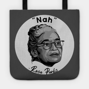 Rosa Parks Portrait and Quote Tote