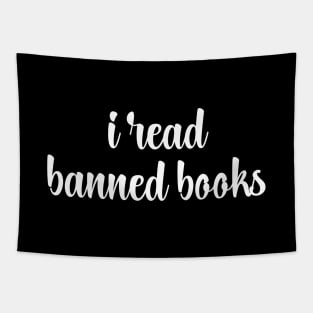 I Read Banned Books Tapestry