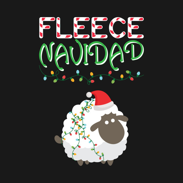 Discover Fleece Navidad Funny Christmas Sheep - Love Sheep - T-Shirt