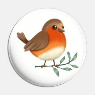 Robin redbreast Pin