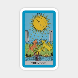 The Moon Tarot Card Magnet