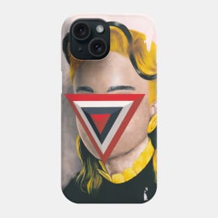 Yellow Haired Girl Phone Case