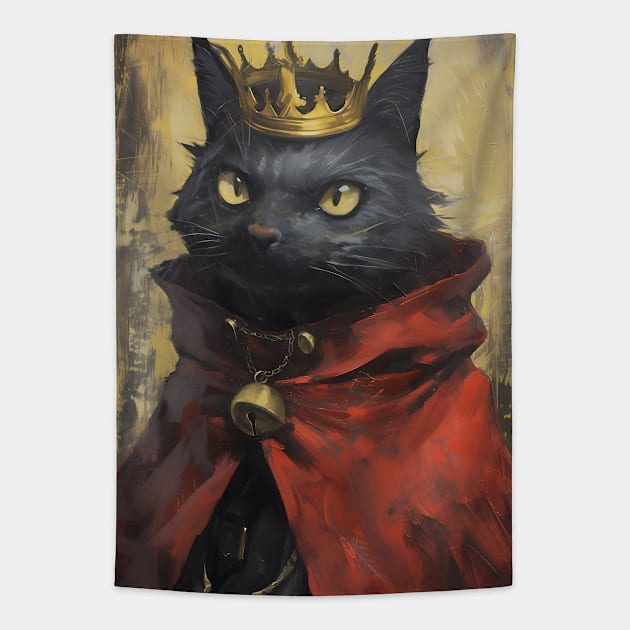 FF7 Rebirth Cait Sith Tapestry by moreirapod