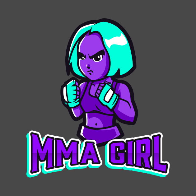 MMA Girl by HustleHardStore