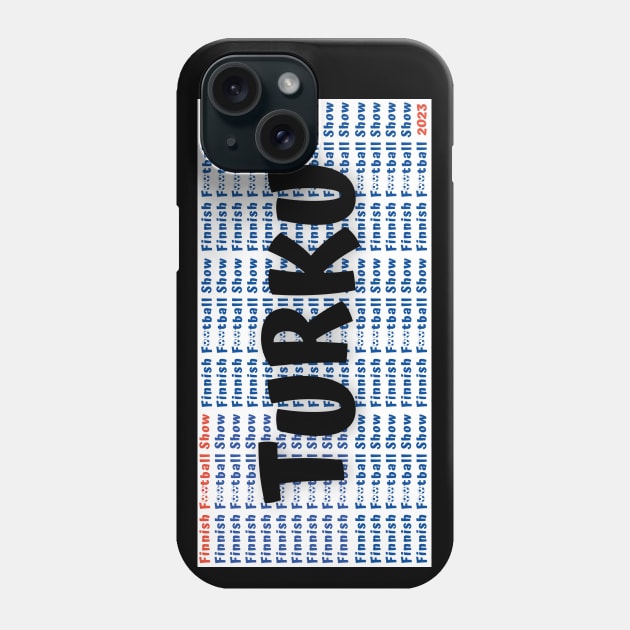 FFS Team Colours 2023 – Inter Turku Phone Case by Finnish Football Show