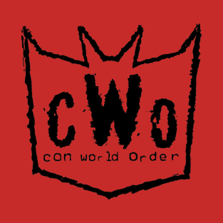 cWO - Con World Order (inverse) T-Shirt