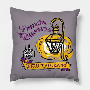 French Quarter Lantern Pillow