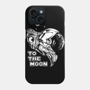 To The Moon Astronaut Phone Case